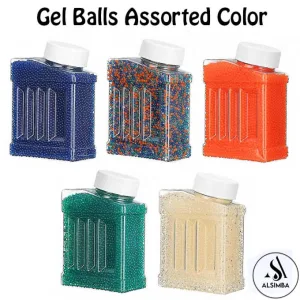 20000 Pcs Gel Balls For Gel Blasters Toygun - Gel Splatter Blaster Refill - Compatible with Gel Ball Blaster - 7.5mm Gel Beads - Gel Balls Water Play Beads Crystal Water Beads For Toy - Random Color