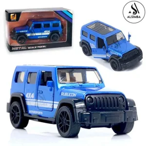 Rubicon Jeep 4x4 Model Die-Cast Metal Toy Car