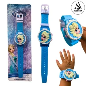 Disney Frozen Kids Watch - Digital Character Wrist Watch for Girls 3+ - Adorable LED Time Watch with Cartoon Screen - Comfortable & Enjoyable Watch