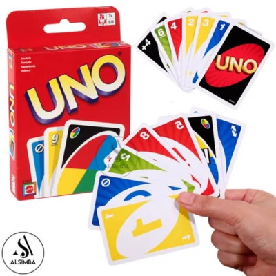 UNO Card Game Best Imported Quality 108 Cards Pack For Kids & Adults Family Fun Games