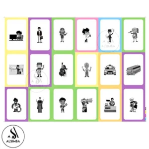 Profession Flash Cards Set For Kids