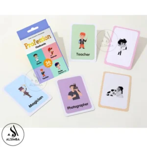 Profession Flash Cards Set For Kids